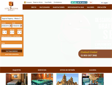 Tablet Screenshot of hotelsegovia.com.mx